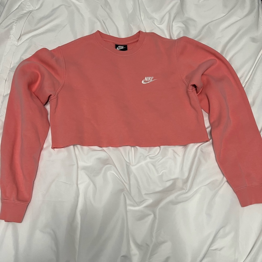 Nike cropped sweatshirt